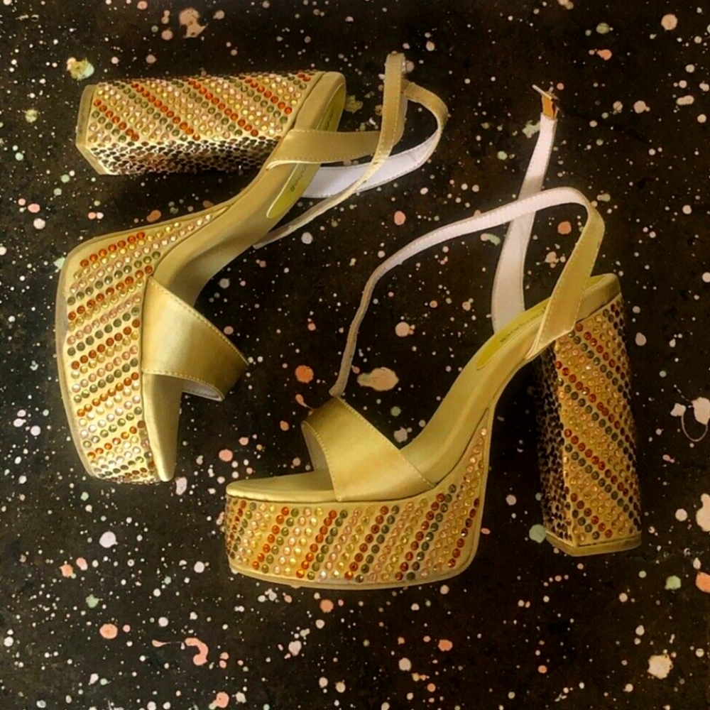 BNIB JEFFREY CAMPBELL DISCOTEQUE HEELS